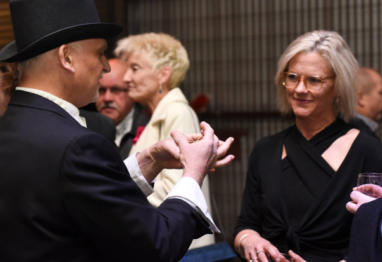 Magician from Adelaide Magic at a fundraising event