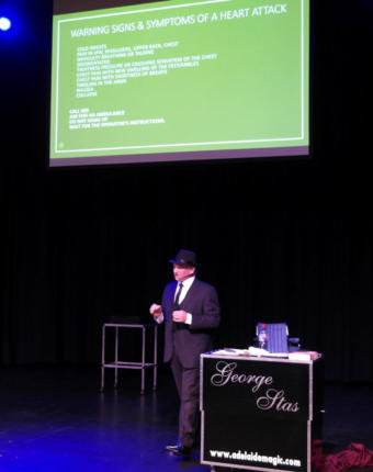 Heart attack warning signs presentation