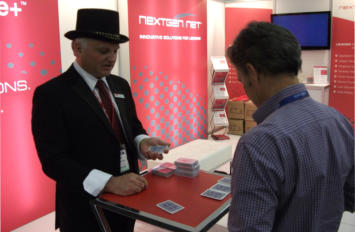 trade show magician - corporate events - MFAA magician Adelaide - MFAA magician Sydney
